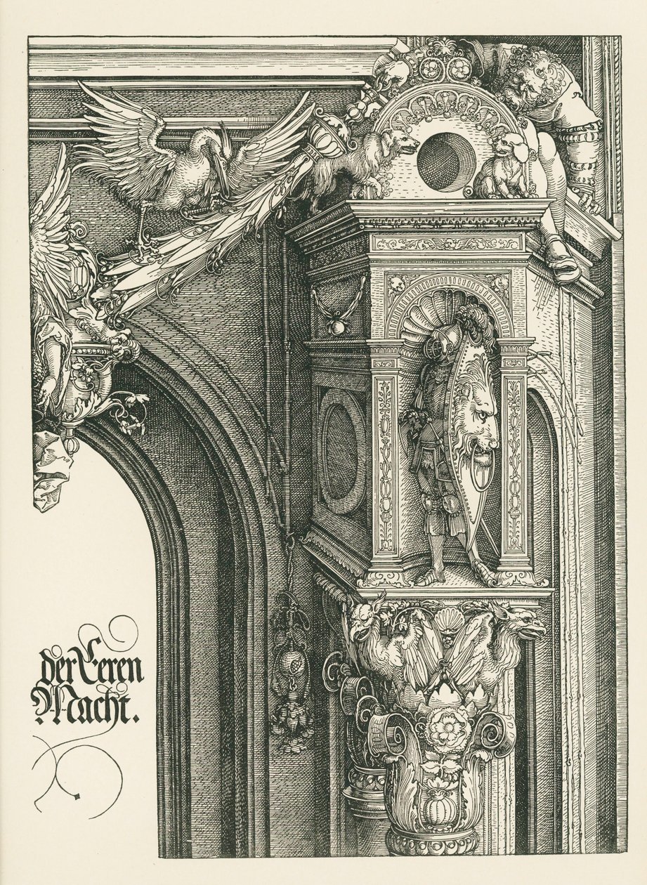 Triumphbogen für Kaiser Maximilian I. von Albrecht Dürer or Duerer