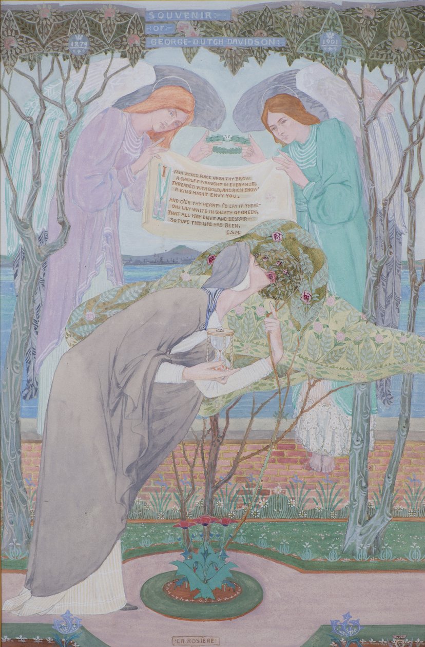 La Rosiere (Erinnerung an George Dutch Davidson 1879-1901) von Alec Grieve