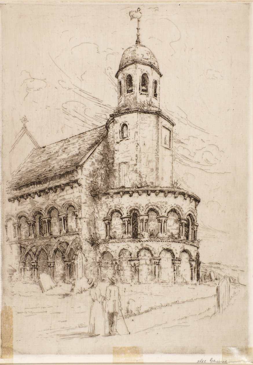 Leuchars Kirche (Normannische Apsis) von Alec Grieve