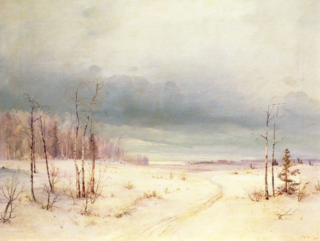 Winter von Alexei Kondratjewitsch Sawrassow