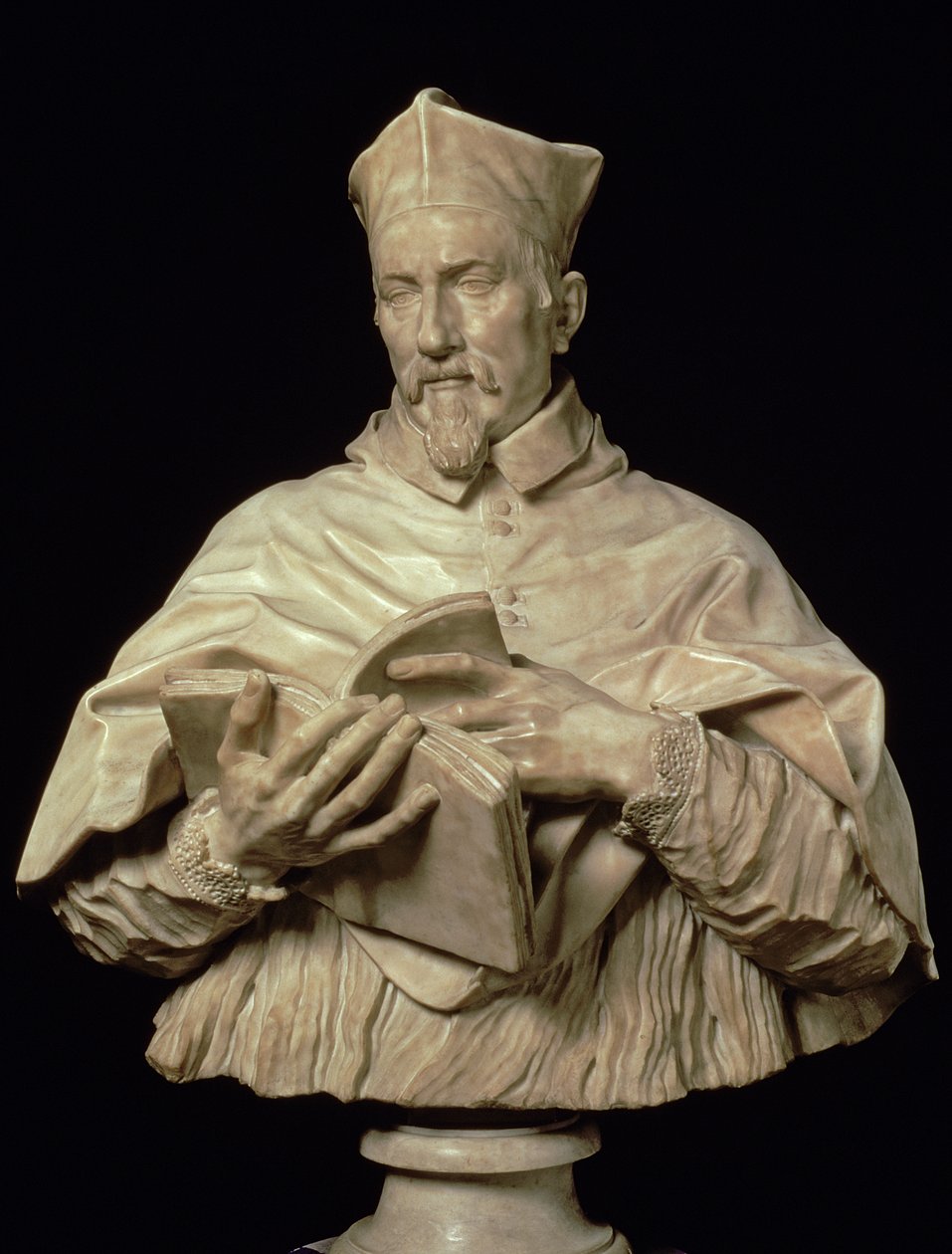 Büste des Kardinals P.S. Zacchia Rondanini von Alessandro Algardi