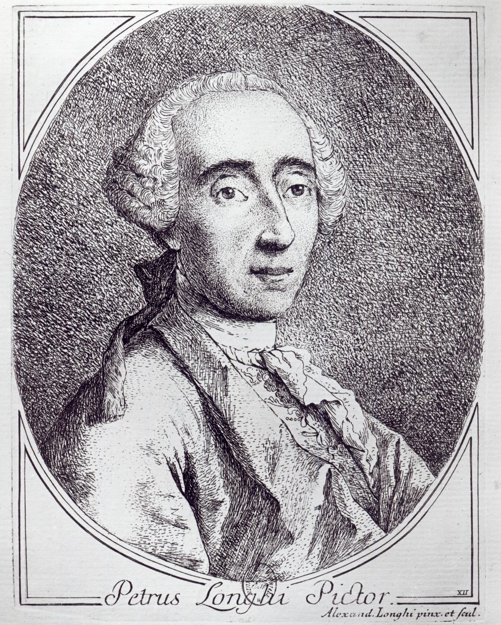 Pietro Longhi von Alessandro Longhi: hochwertiger Kunstdruck