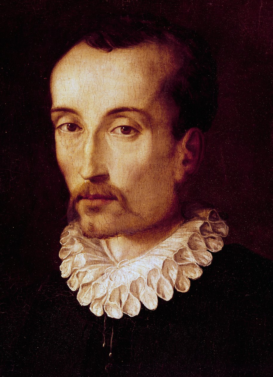 Porträt von Torquato Tasso von Alessandro Allori