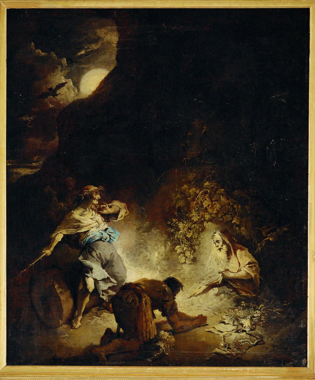 Die Hexe von Endor von Alessandro Magnasco