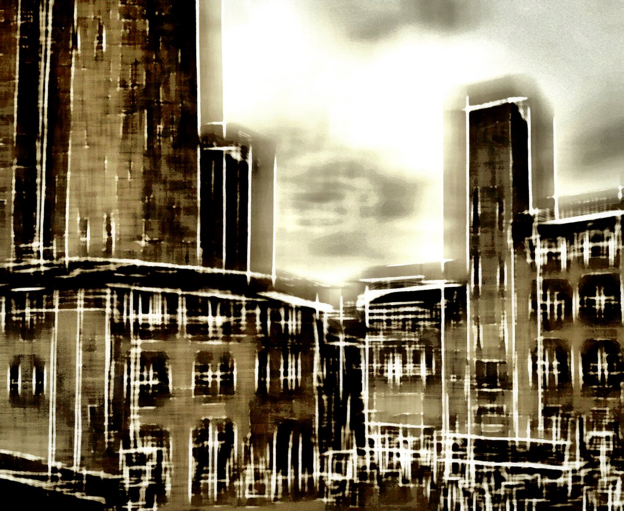 Braune Fabrik von Alex Caminker