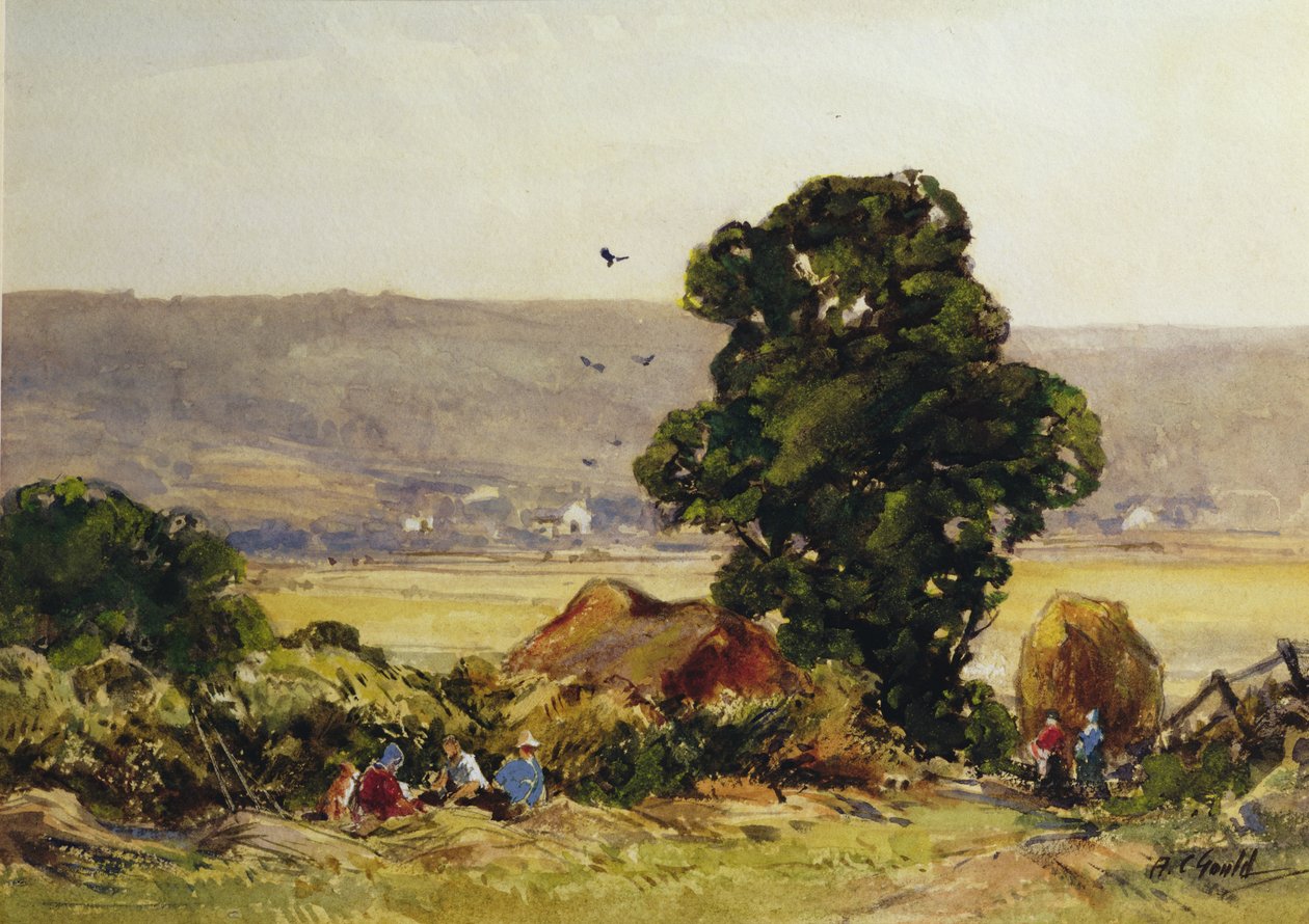 Heuernte von Alexander Carruthers Gould