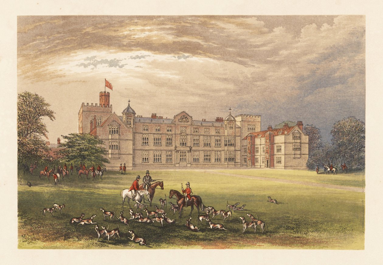Burton Constable Hall, Yorkshire, England von Alexander Francis (after) Lydon