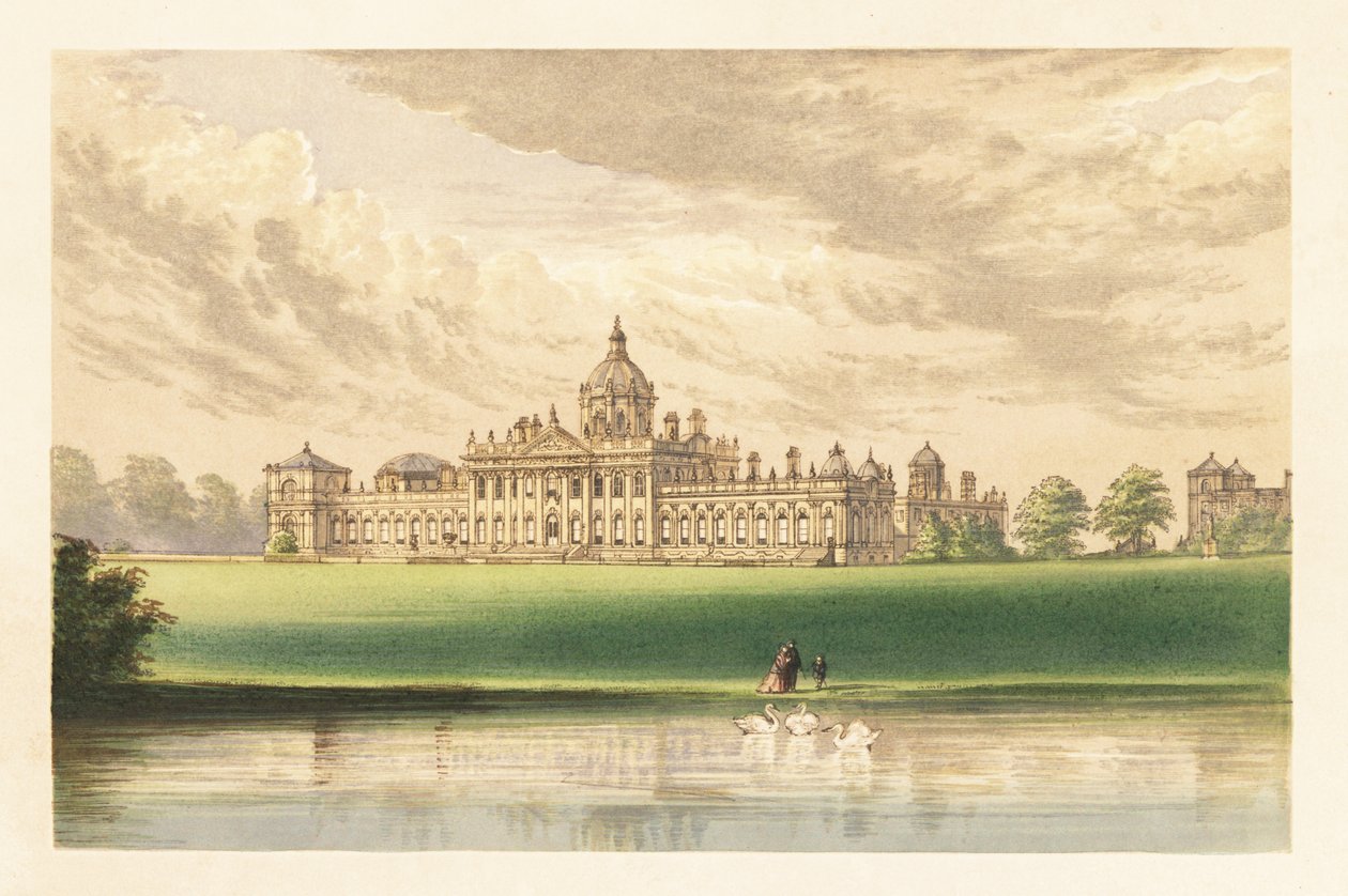 Castle Howard, Yorkshire, England, 1880 (Gravur) von Alexander Francis (after) Lydon