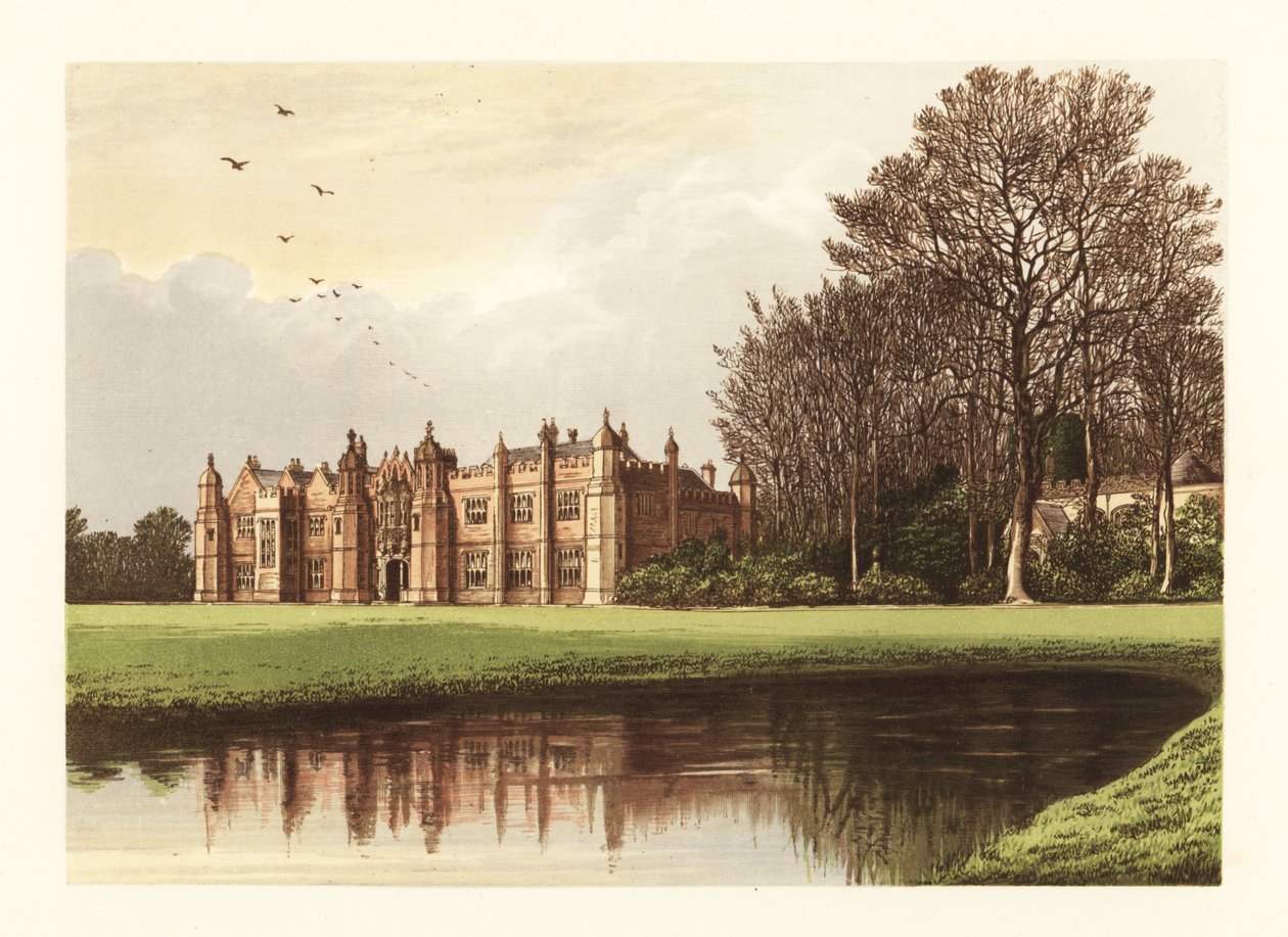 Hengrave Hall, Suffolk, England von Alexander Francis (after) Lydon