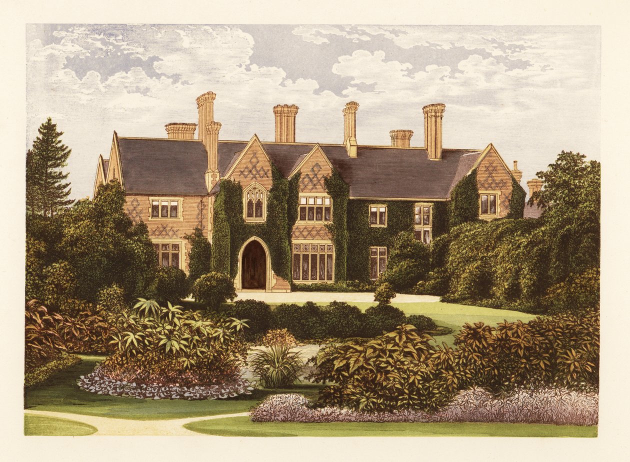 Oxley Manor, Staffordshire, England von Alexander Francis (after) Lydon