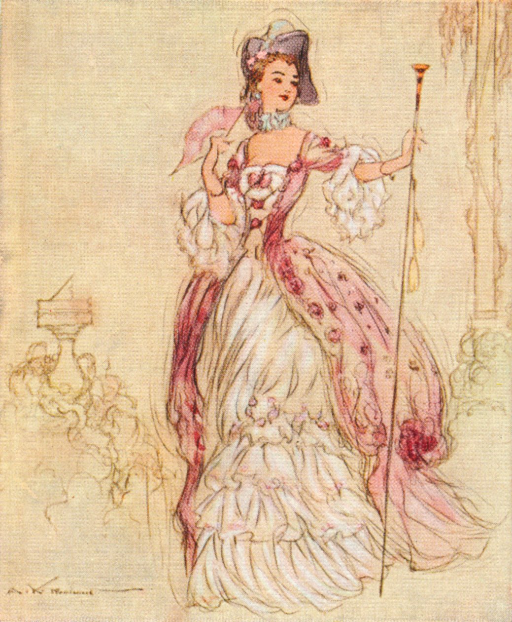 Madame de Pompadour, 1721-1764, 1937 von Alexander K. MacDonald