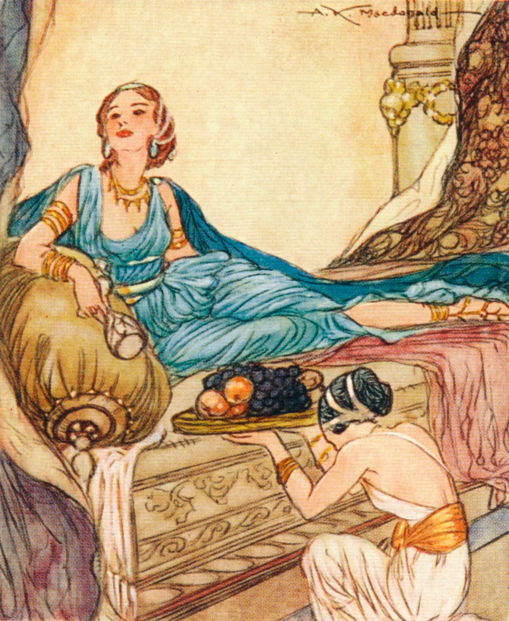 Valeria Messalina, dritte Frau des römischen Kaisers Claudius, 1937 von Alexander K. MacDonald