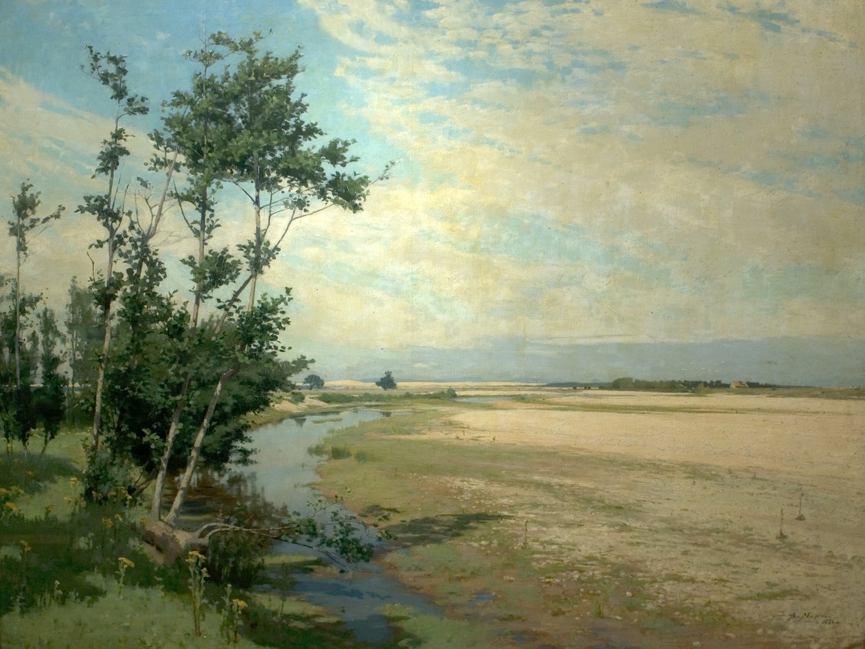 Findhorn Backwater, Moray Firth, Schottland von Alexander Mann