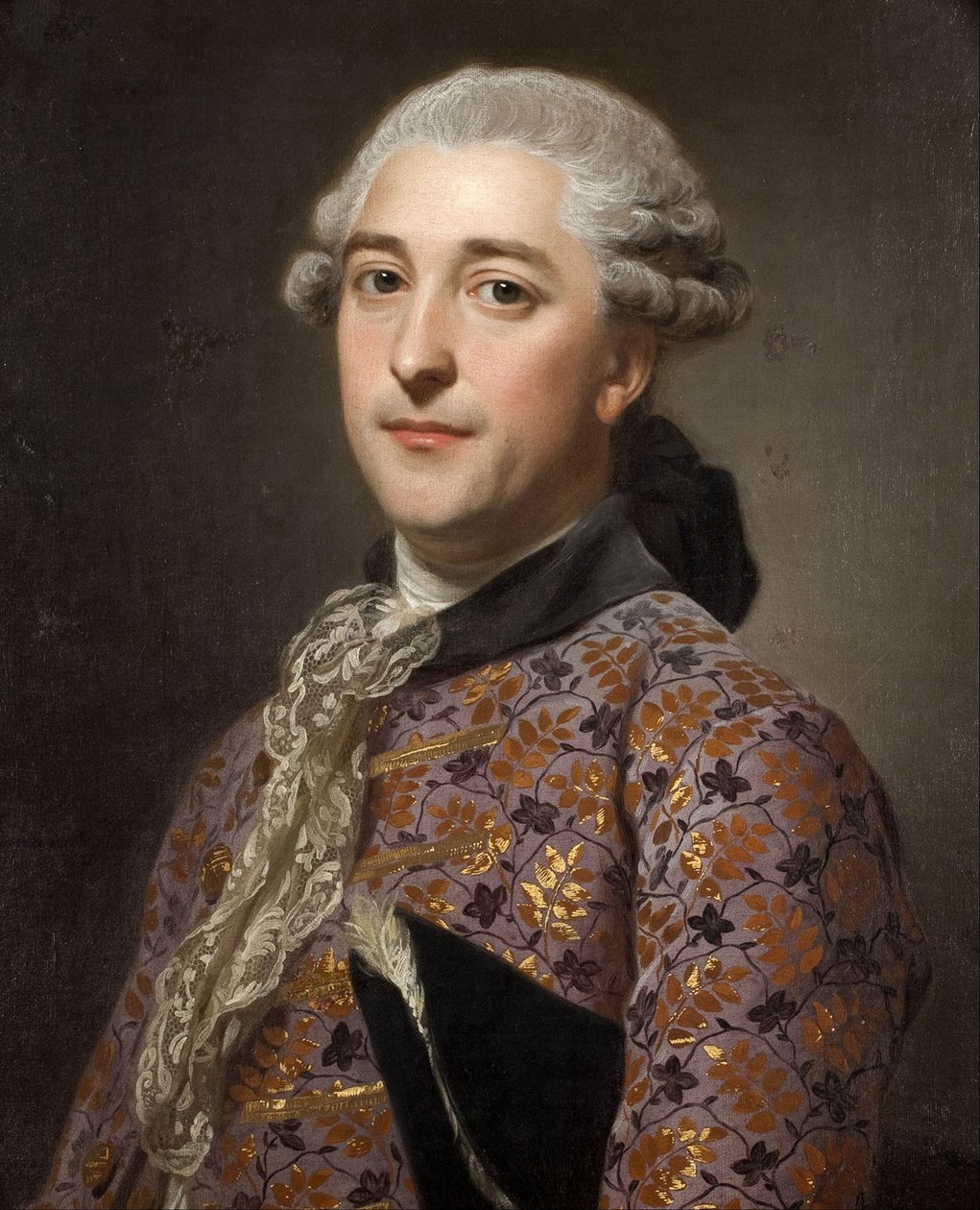 Porträt von Prinz Wladimir Borissowitsch Golizyn 1731-1799, 1762 von Alexander Roslin
