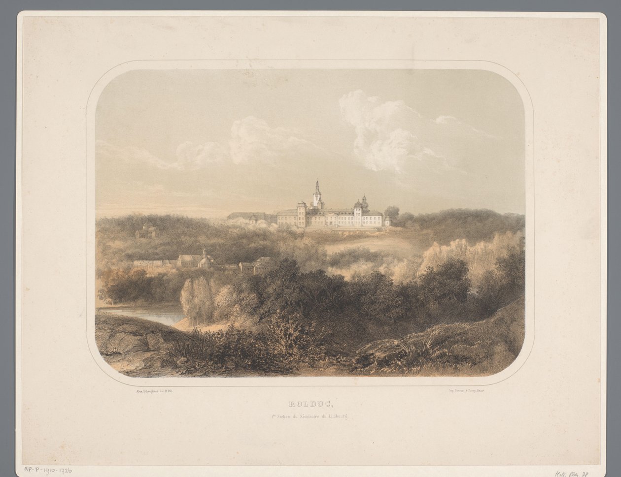 Abtei Rolduc (Rolduc und seine Umgebung) von Alexander Schaepkens