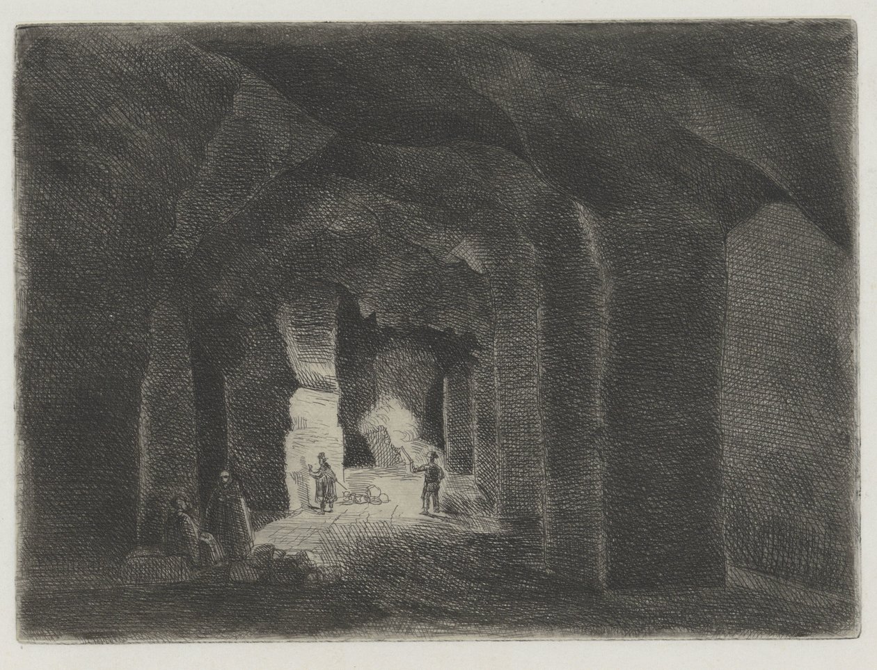 Unterirdisches Gangsystem im Sint Pietersberg in Maastricht von Alexander Schaepkens