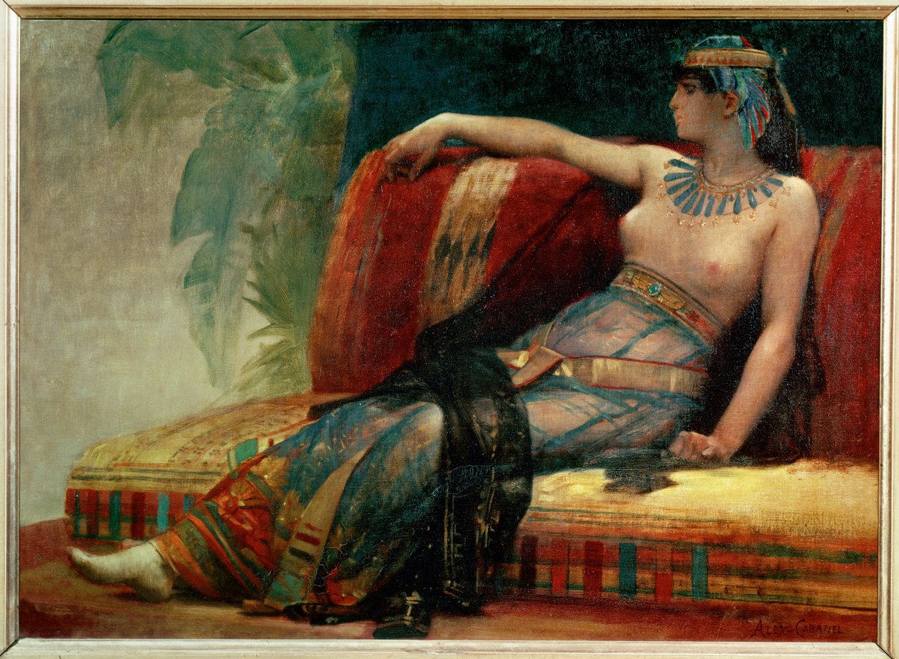 Pharao Kleopatra VII von Alexandre Cabanel