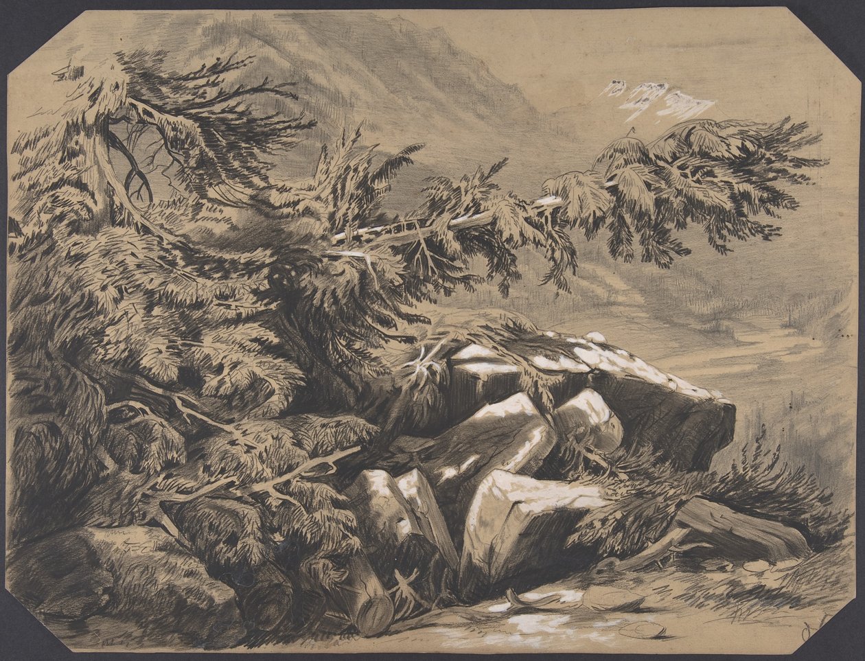 Wälder und Berge von Alexandre Calame
