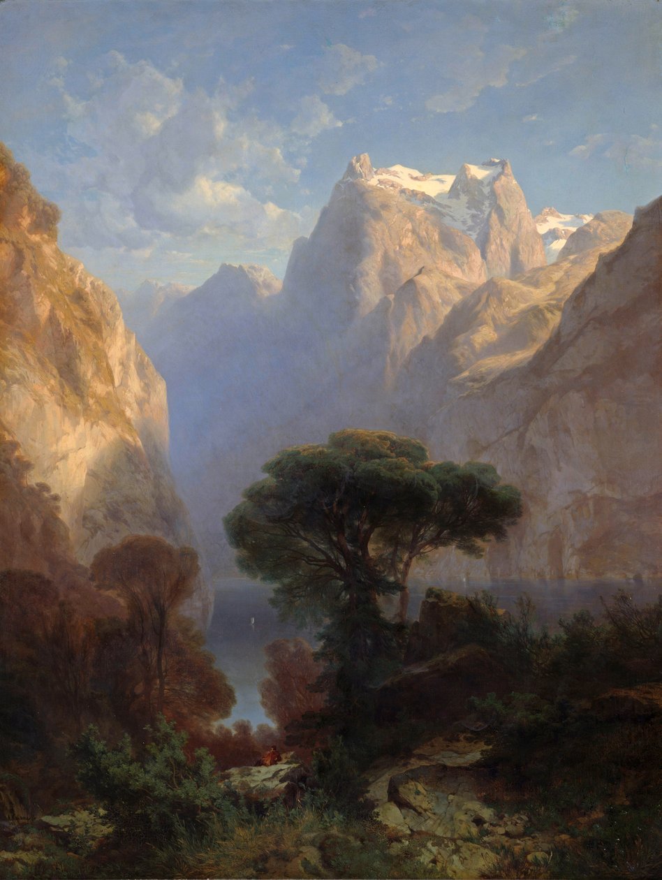 Vierwaldstättersee von Alexandre Calame