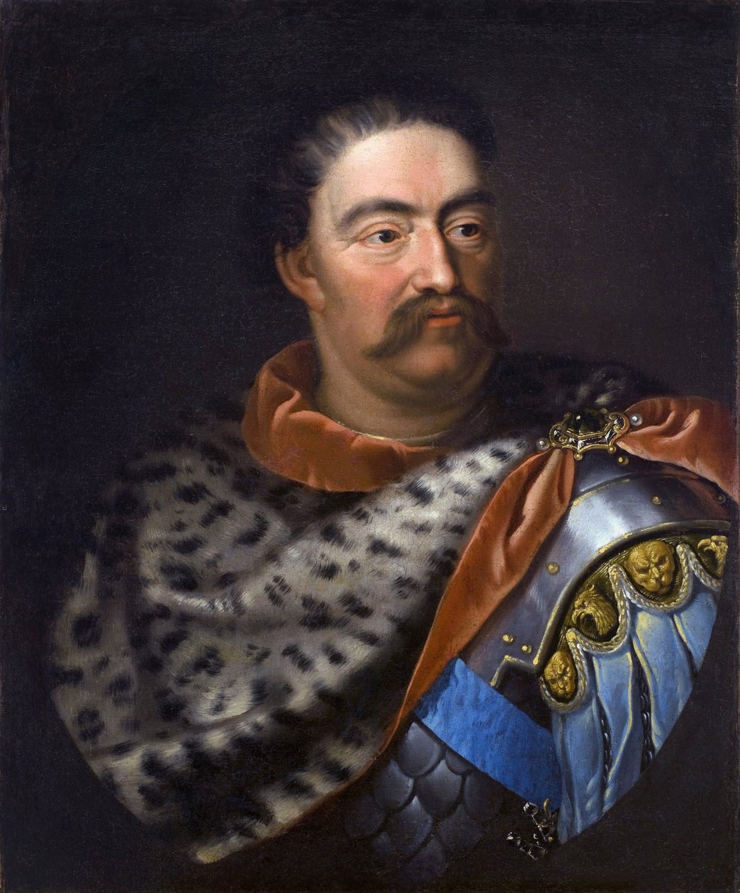 Porträt von Johann III. Sobieski, König von Polen von Alexandre Jan Tricius
