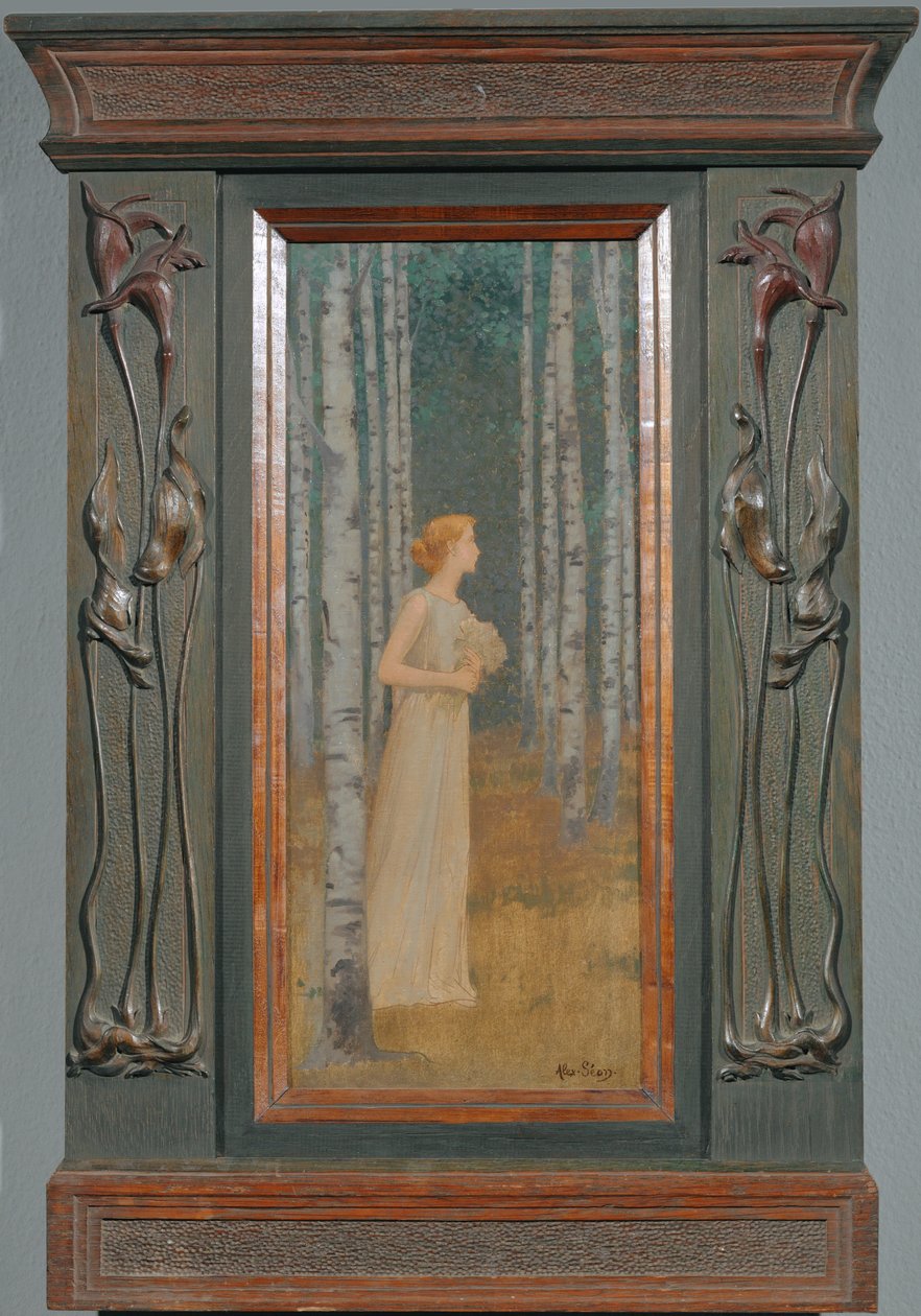 Eine vorbeigehende Frau von Alexandre Seon