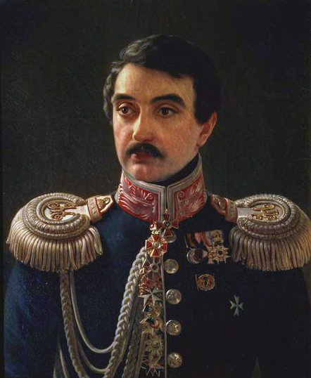 Porträt des Komponisten Alexis Lvov (1798-1870) von Alexei Vasilievich Tyranov