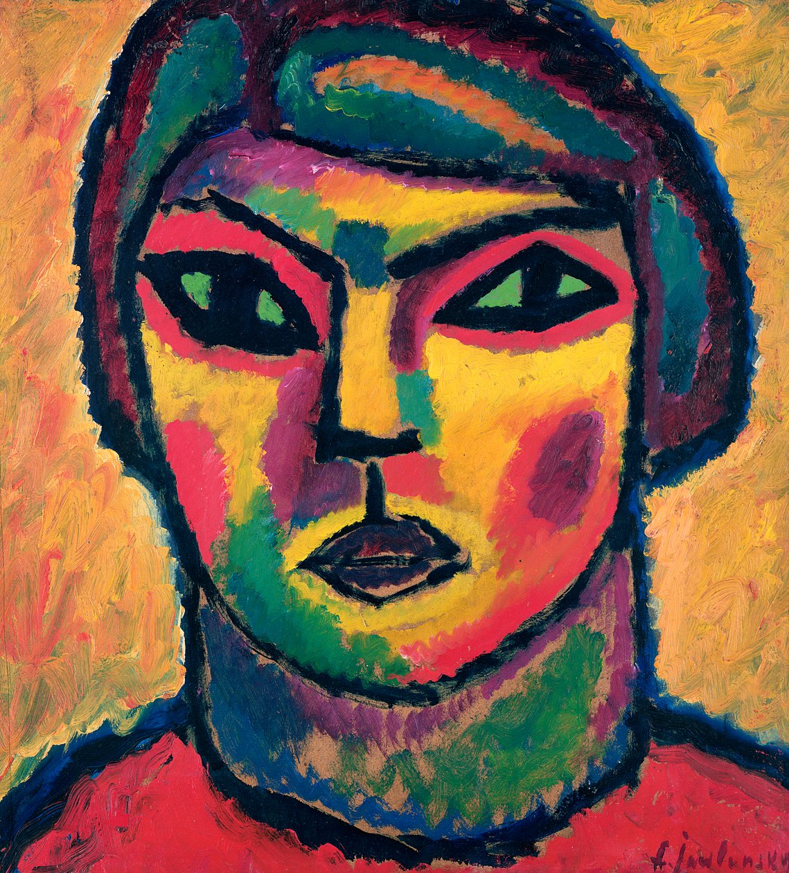 Reife, ca. 1912 von Alexej von Jawlensky: Kunstdruck kaufen