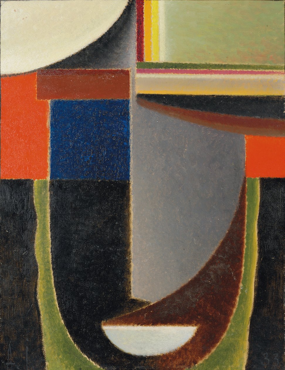 Abstrakter Kopf: Andante von Alexej von Jawlensky