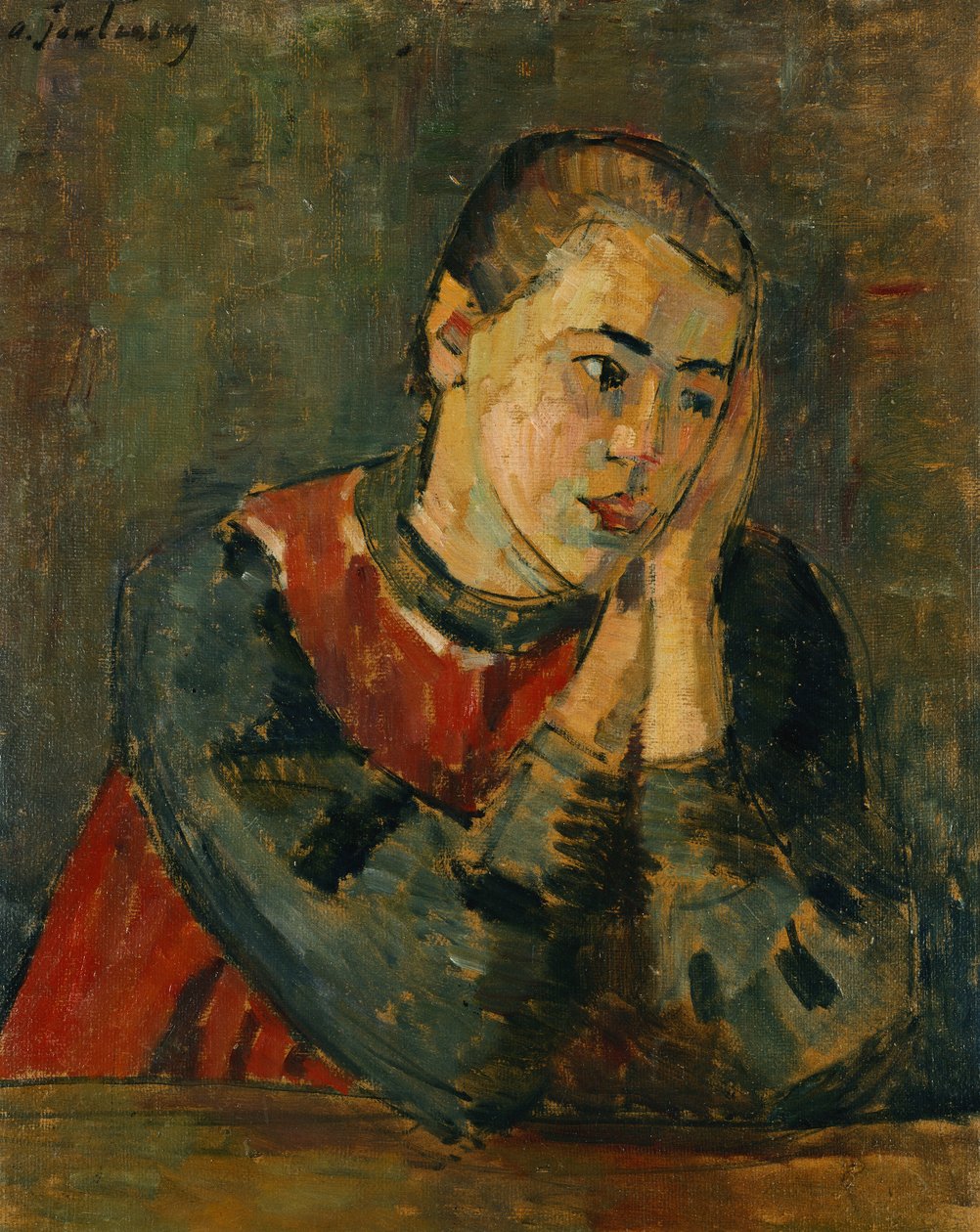 Kind mit gestutztem Kopf, 1906 von Alexej von Jawlensky