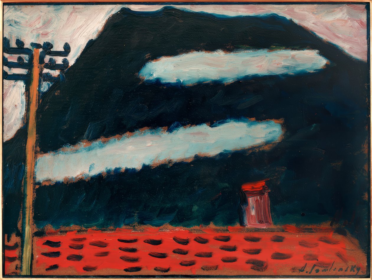 Zwei weiße Wolken von Alexej von Jawlensky