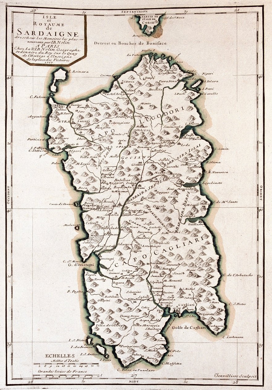 Sardinien, Italien von Alexis-Hubert Jaillot