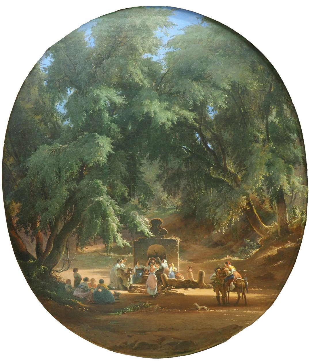 Am Waldbrunnen von Alfred von Schüssler