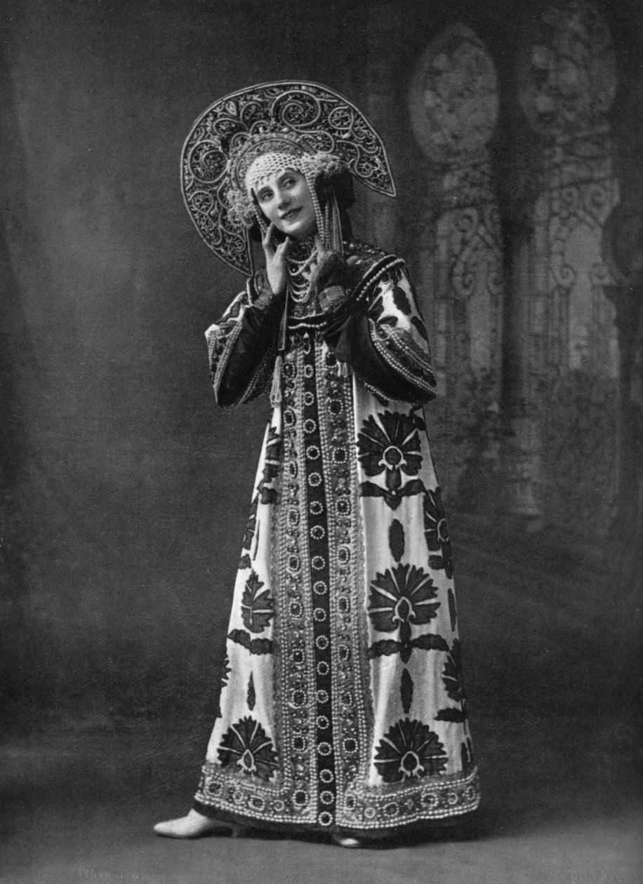 Anna Pavlova 1881-1912, russische Balletttänzerin, 1911-1912 von Alfred Ellis and Walery