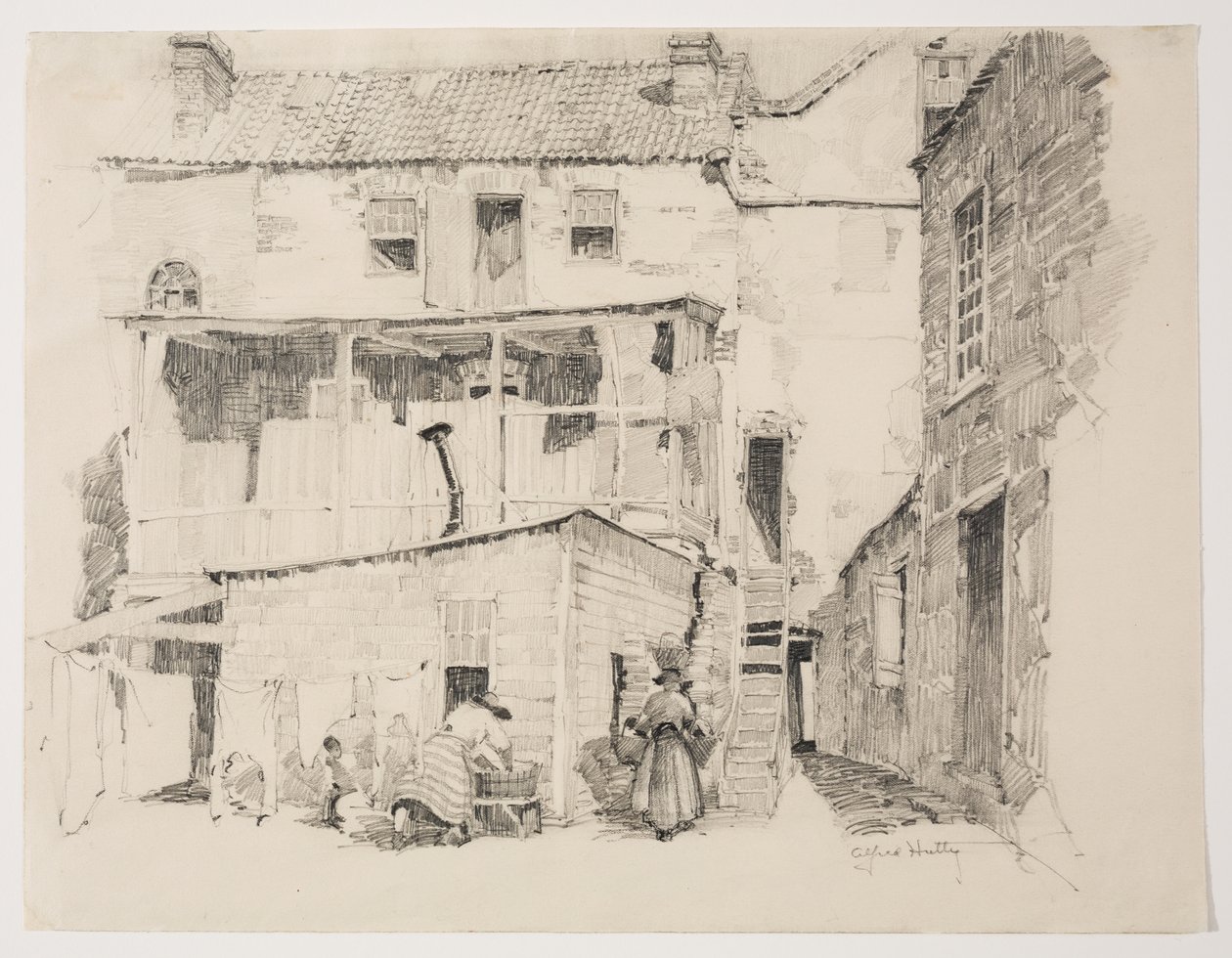 Montagmorgen in Charlestown, ca. 1877-1922 von Alfred Heber Hutty