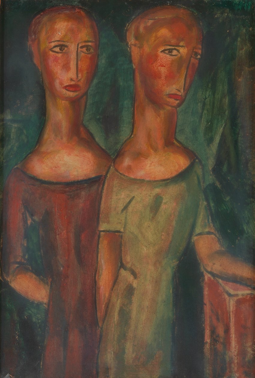 Dualität, ca. 1925-1930 von Alfred Henry Maurer