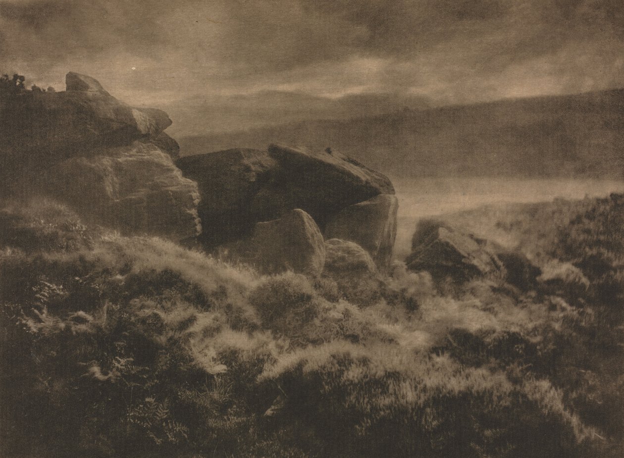 Camera Work: Regen aus den Hügeln, 1905 von Alfred Horsley Hinton