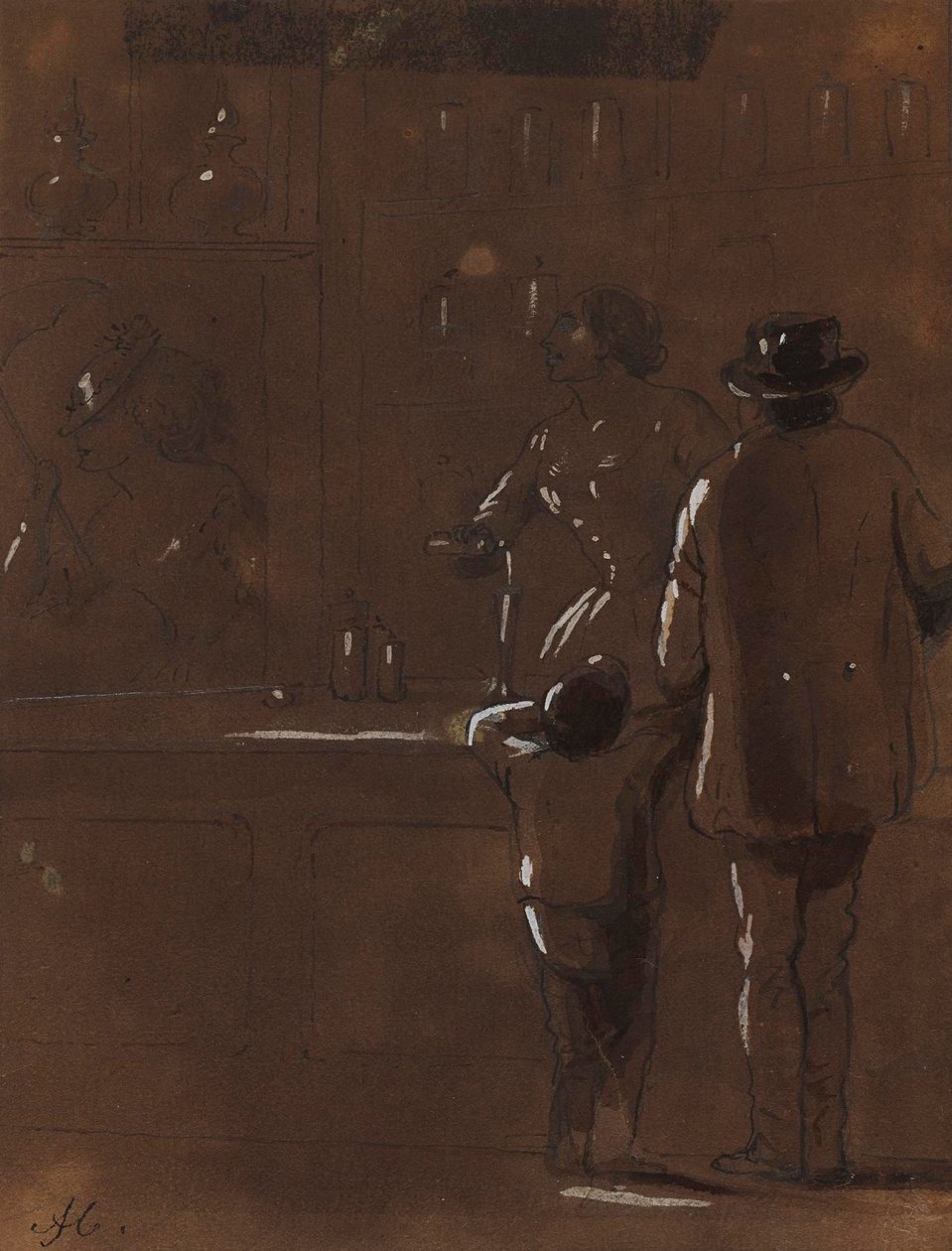 Die Apothekerin von Alfred Jacob Miller