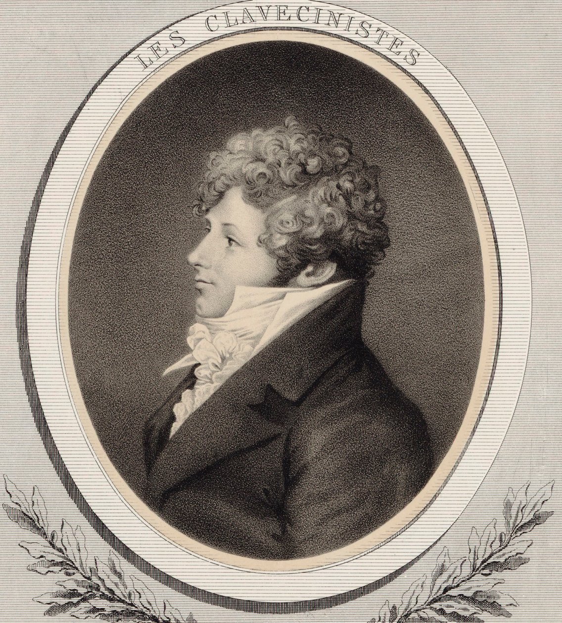 Porträt des Pianisten und Komponisten Daniel Steibelt 1765-1823 von Alfred Lemoine