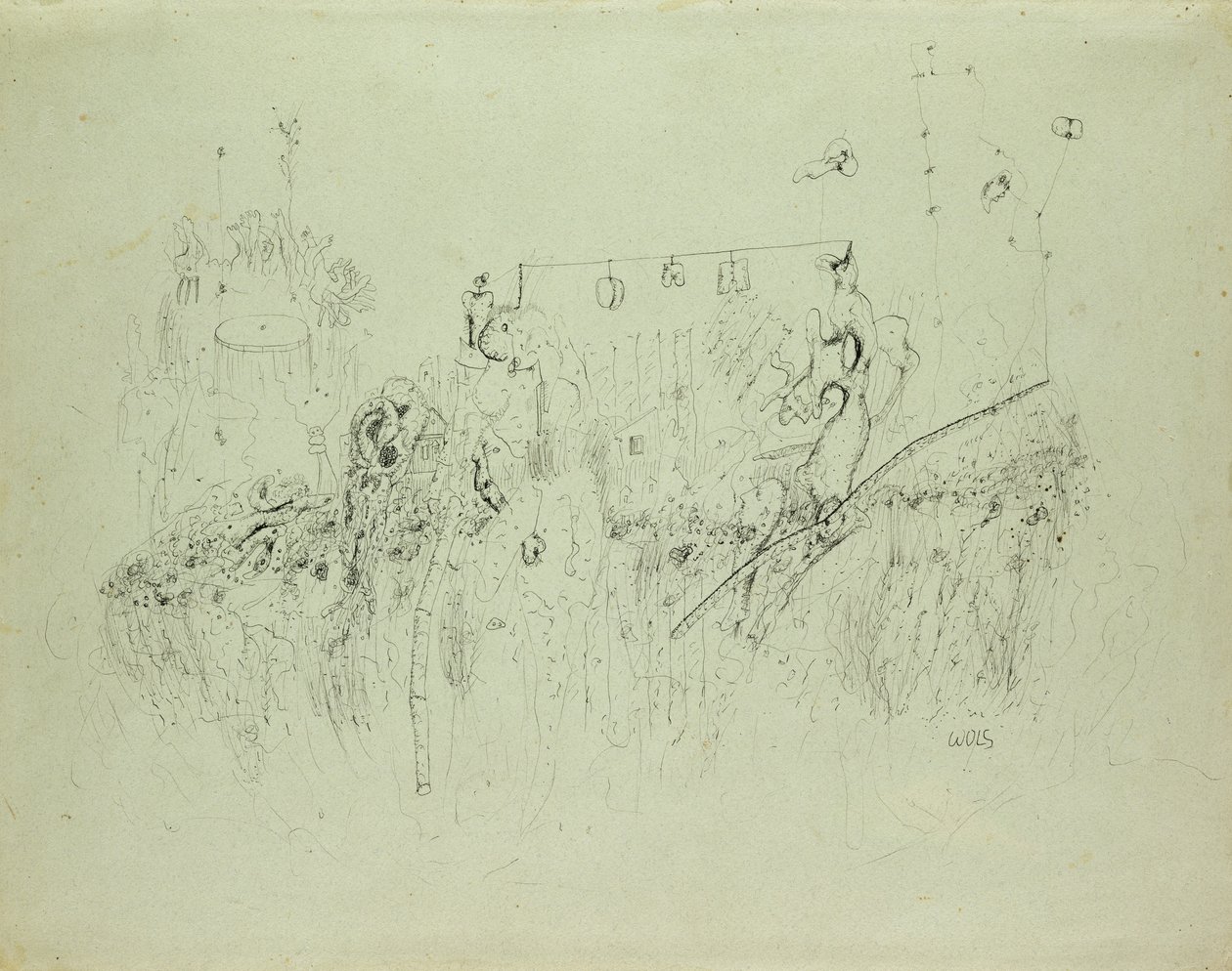 Ohne Titel, ca. 1941-42 von Alfred Otto Wolfgang Schulze Wols