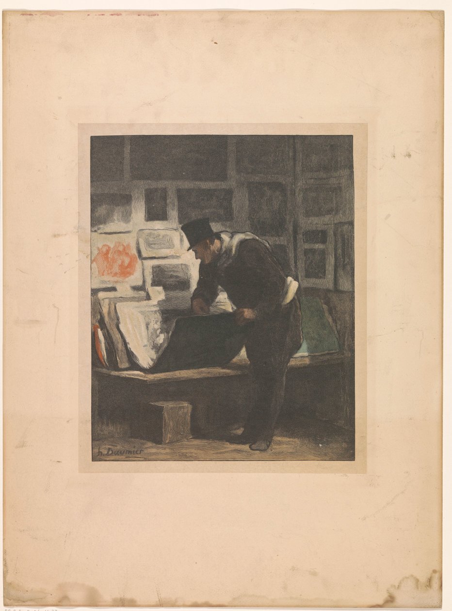 Sammler von Drucken von Alfred Prunaire