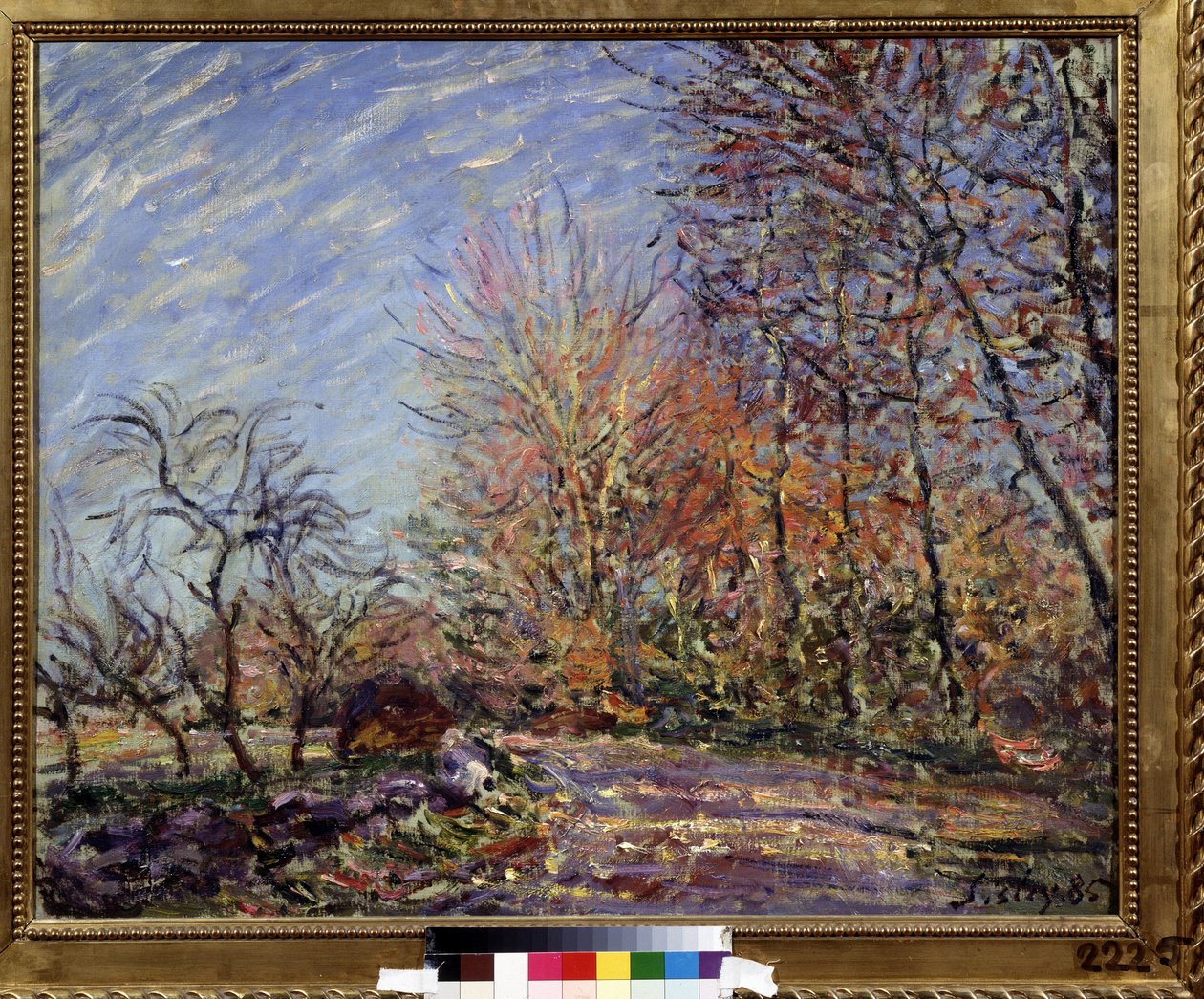 Am Waldrand von Fontainebleau von Alfred Sisley