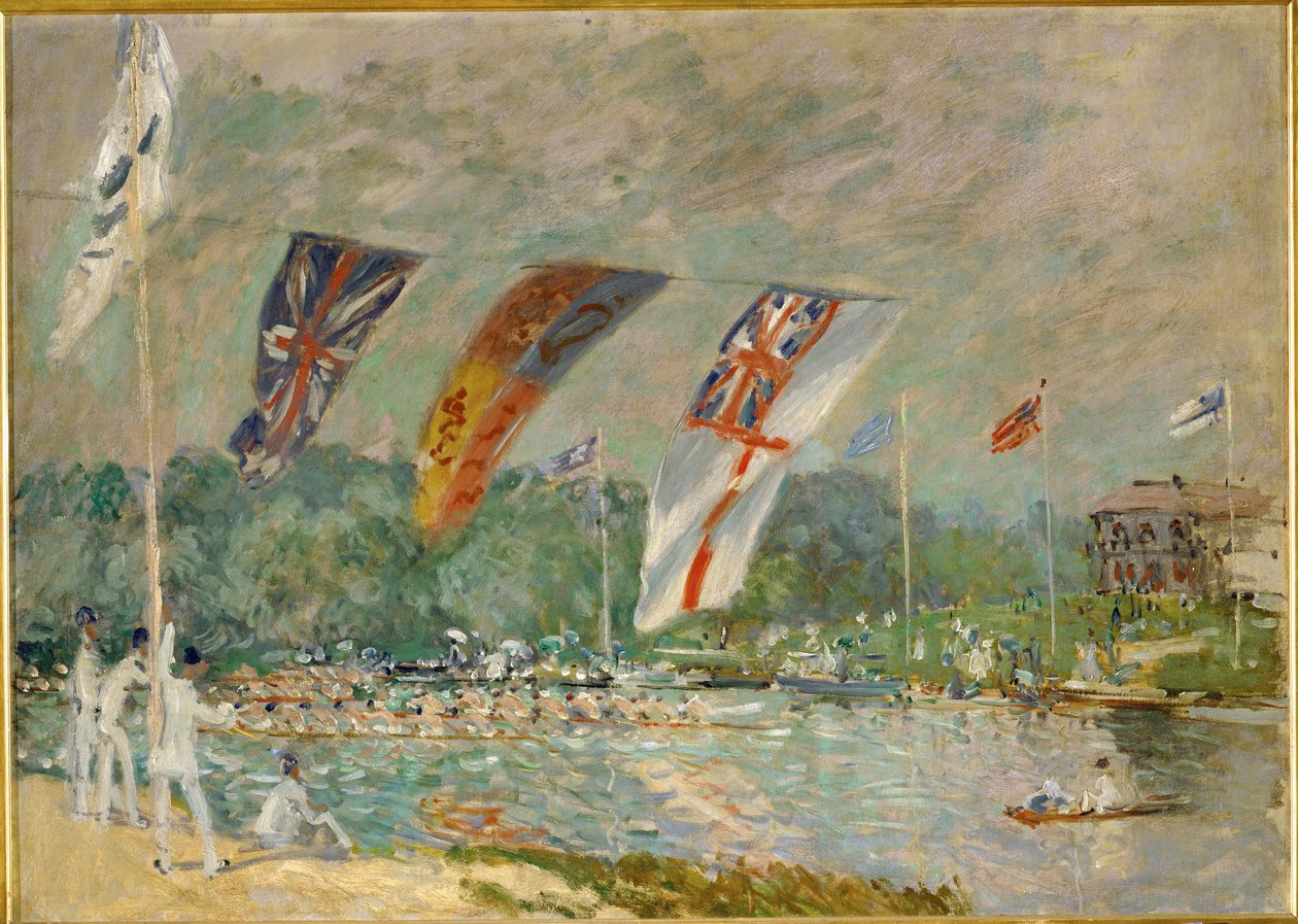Regatta in Molesey von Alfred Sisley