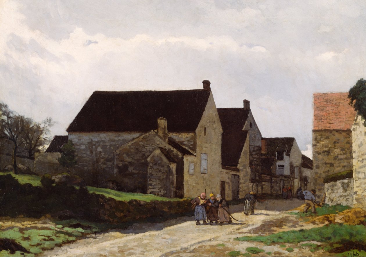 Frauen gehen in den Wald von Alfred Sisley
