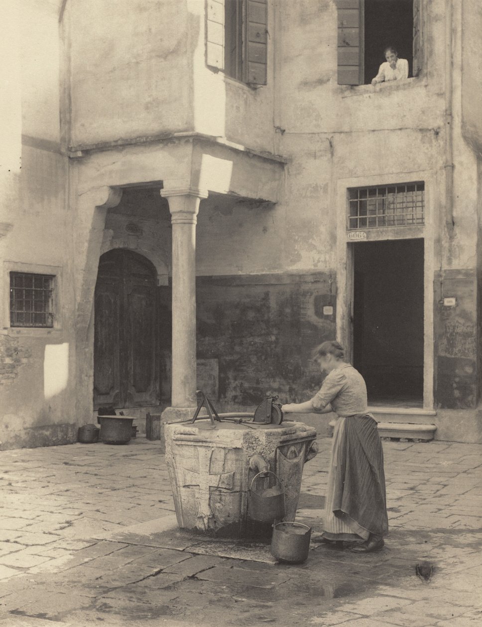 Ein venezianischer Brunnen von Alfred Stieglitz