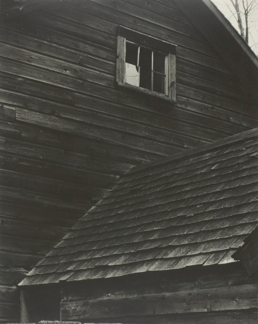 Scheune-Lake George, 1922 von Alfred Stieglitz