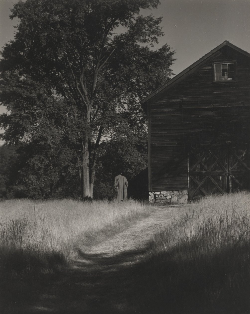 Scheune, Lake George von Alfred Stieglitz