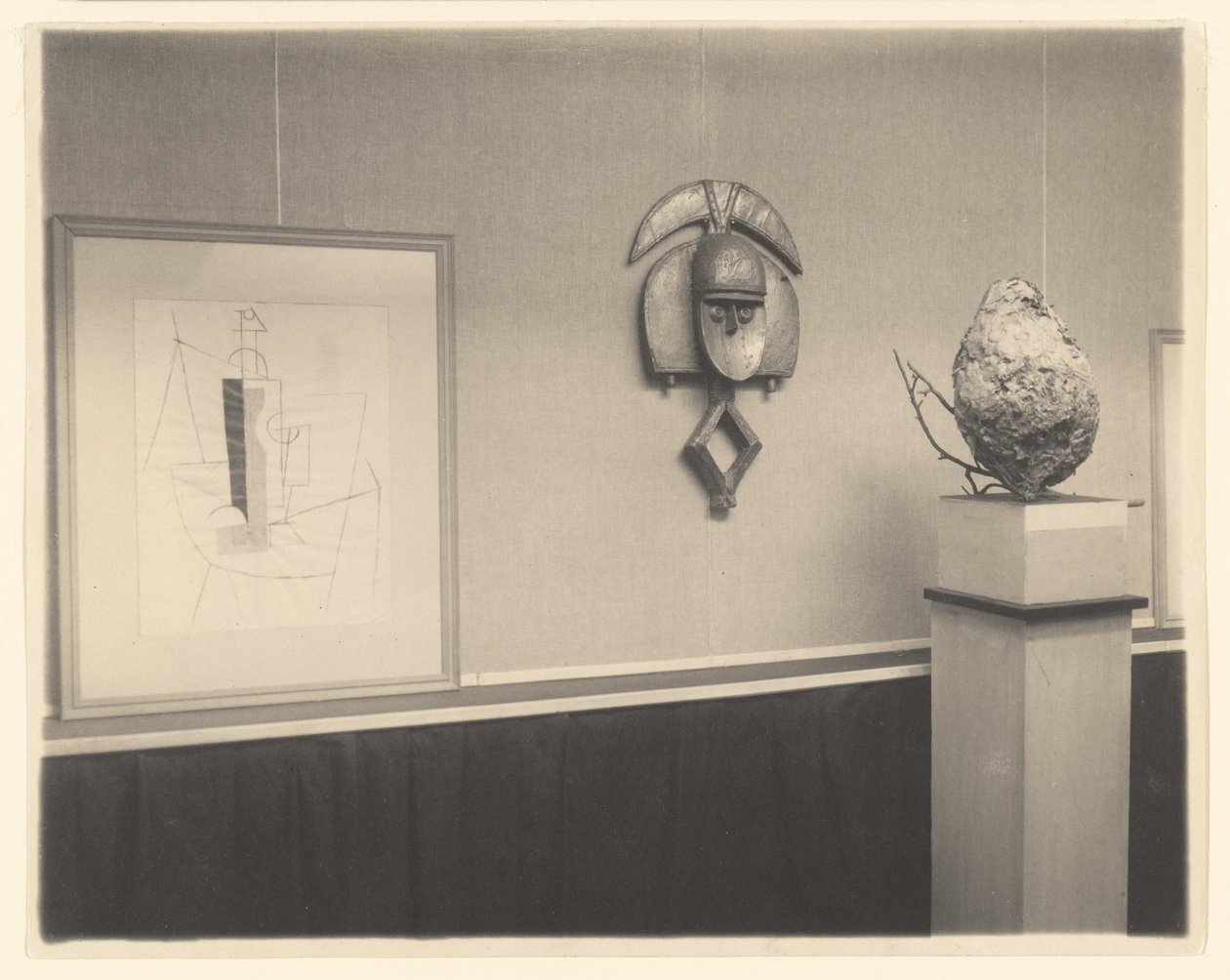 Detail der Picasso-Braque-Ausstellung bei 291 von Alfred Stieglitz