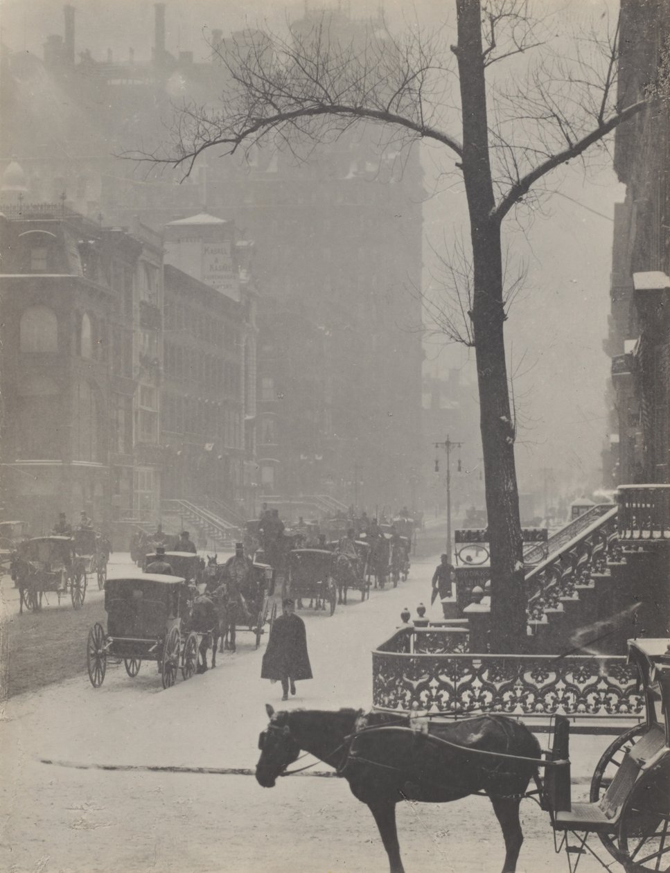 Fifth Avenue - 30th Street von Alfred Stieglitz