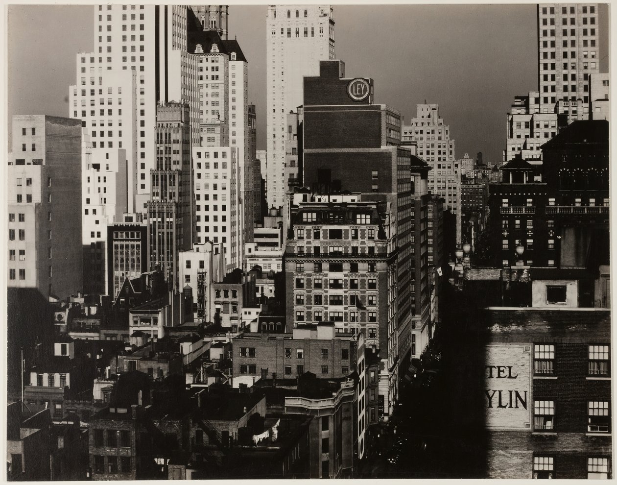 Von meinem Fenster bei An American Place, Norden von Alfred Stieglitz