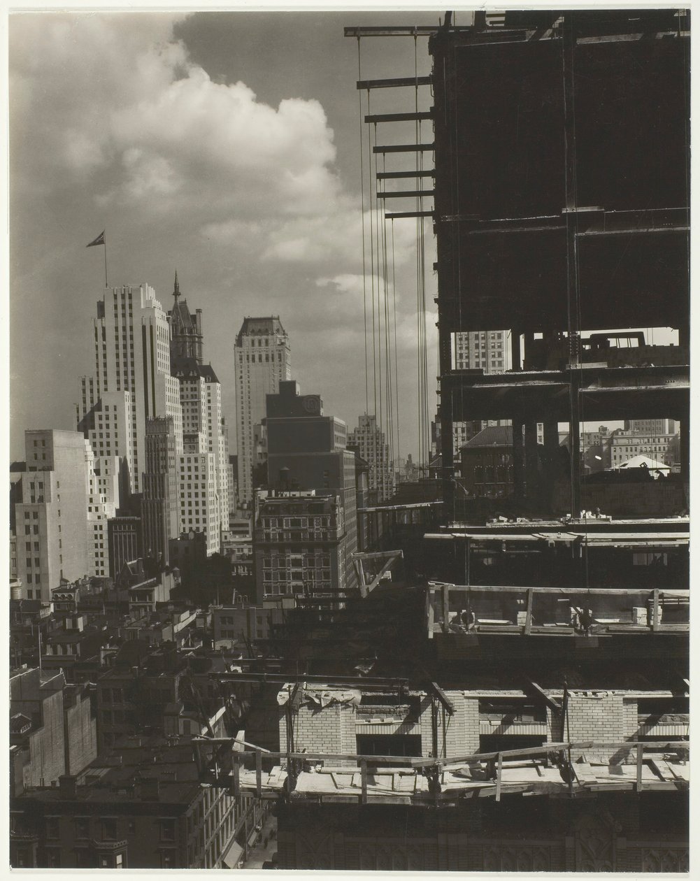 Von meinem Fenster bei An American Place, Norden, 1931 von Alfred Stieglitz